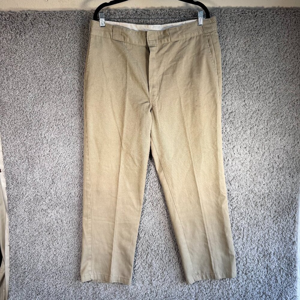 Men’s Dickies 874 Original Fit Work Pants Khaki 38x30